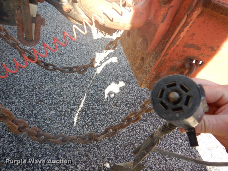 image for item GB9959 1996 Belshe equipment trailer