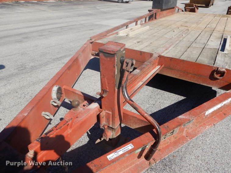 image for item GB9959 1996 Belshe equipment trailer