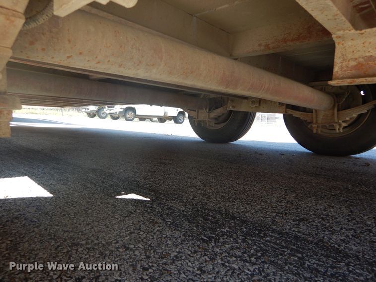 image for item GB9959 1996 Belshe equipment trailer