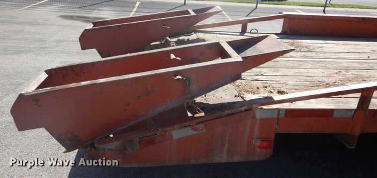 image for item GB9959 1996 Belshe equipment trailer