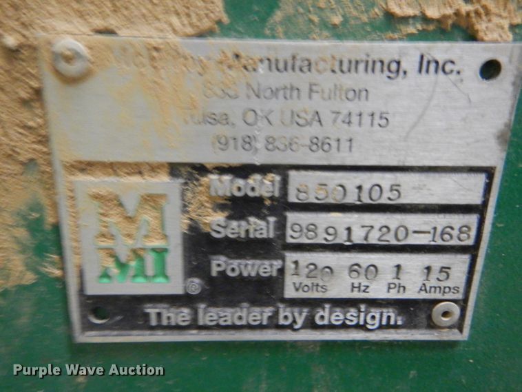 image for item GB9976 McElroy 850150 fusion machine