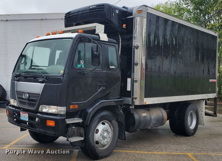image for item GB9983 2008 Nissan UD2600 refrigerated box truck