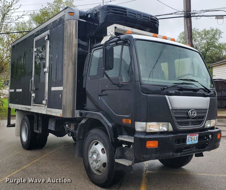 image for item GB9983 2008 Nissan UD2600 refrigerated box truck