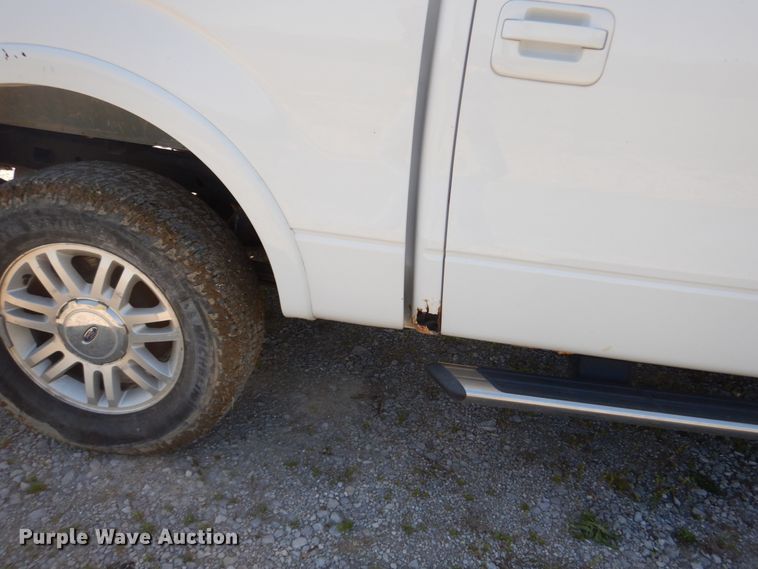 image for item GB9985 2009 Ford F150 Lariat  SuperCrew pickup truck