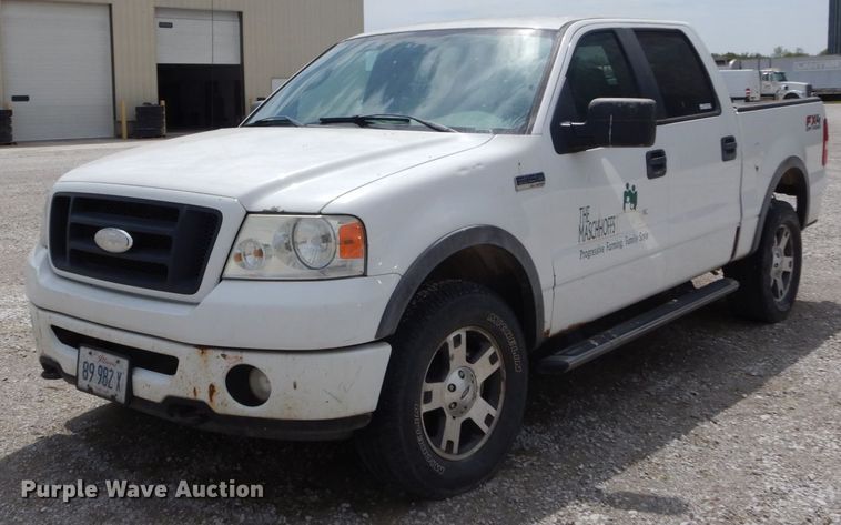 image for item GB9989 2007 Ford F150  SuperCrew pickup truck