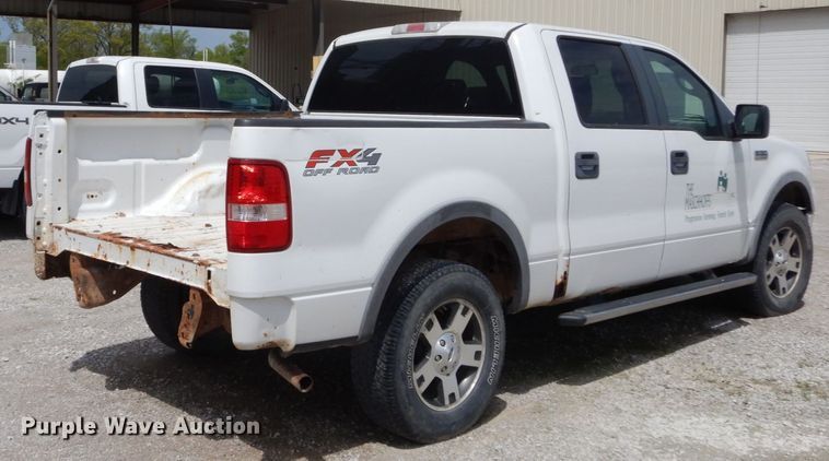 image for item GB9989 2007 Ford F150  SuperCrew pickup truck