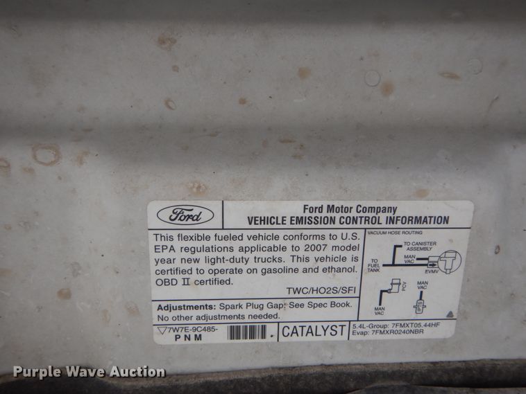 image for item GB9989 2007 Ford F150  SuperCrew pickup truck