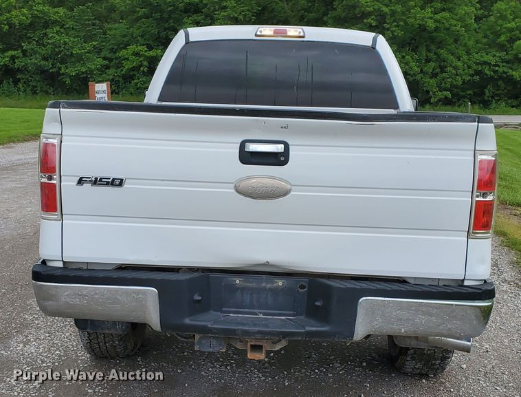 image for item GB9998 2012 Ford F150 XLT  SuperCab pickup truck