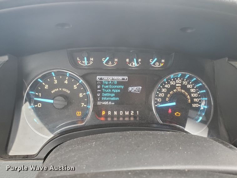 image for item GB9998 2012 Ford F150 XLT  SuperCab pickup truck