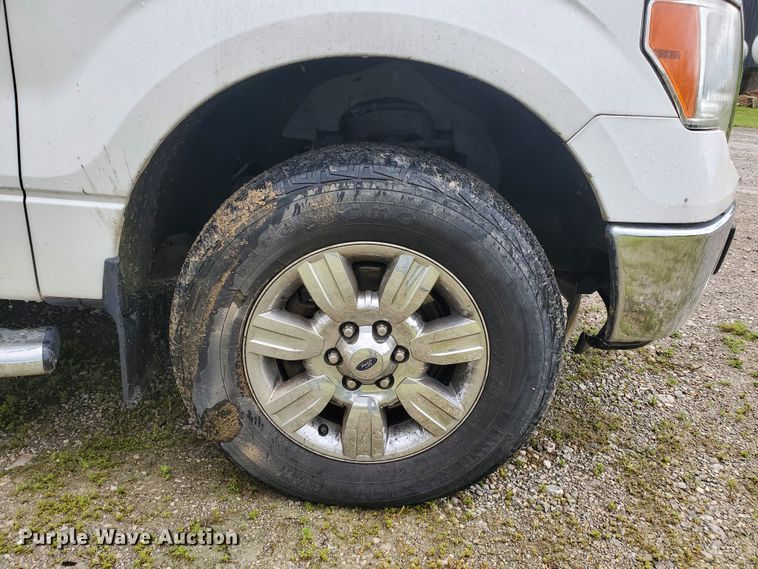 image for item GB9998 2012 Ford F150 XLT  SuperCab pickup truck