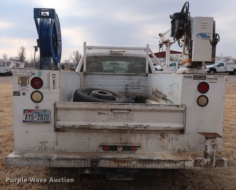 image for item GD9954 2011 Ford F350 Super Duty XL SuperCab utility bed pickup truck