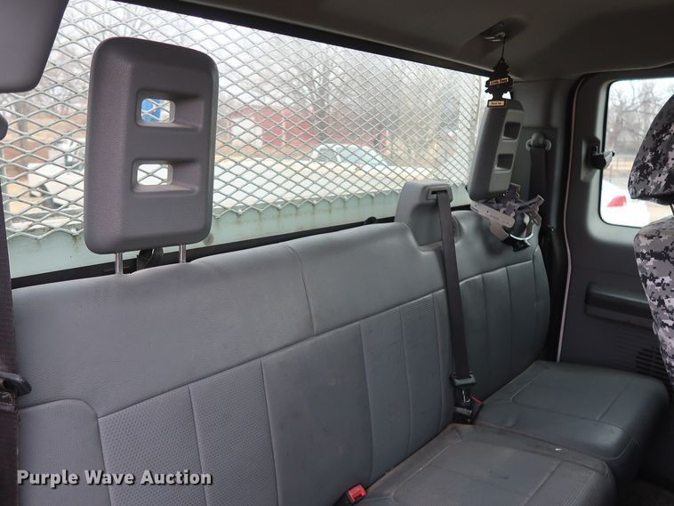 image for item GD9954 2011 Ford F350 Super Duty XL SuperCab utility bed pickup truck