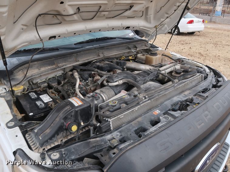 image for item GD9954 2011 Ford F350 Super Duty XL SuperCab utility bed pickup truck