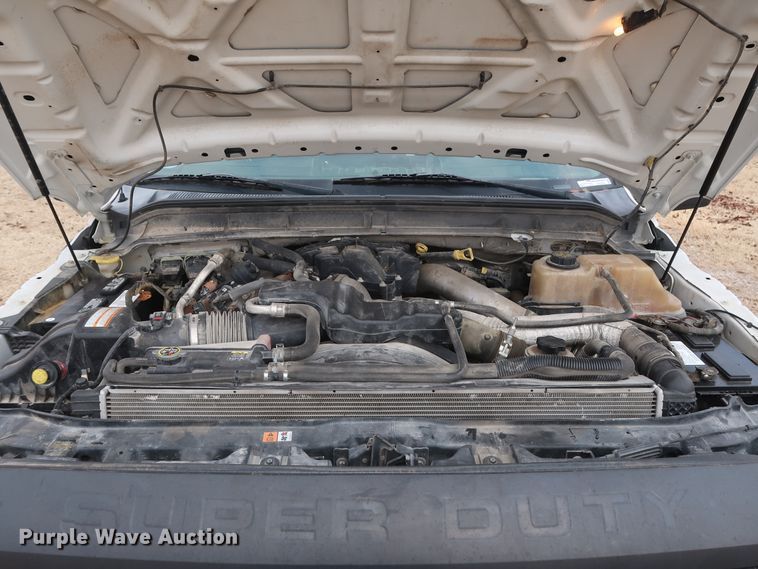 image for item GD9954 2011 Ford F350 Super Duty XL SuperCab utility bed pickup truck