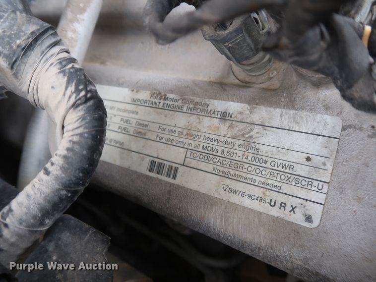 image for item GD9954 2011 Ford F350 Super Duty XL SuperCab utility bed pickup truck