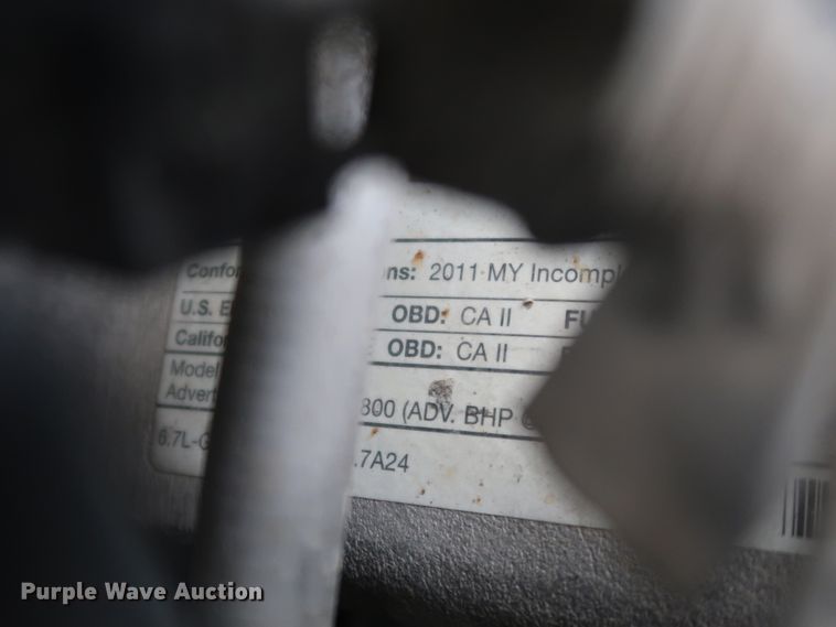 image for item GD9954 2011 Ford F350 Super Duty XL SuperCab utility bed pickup truck