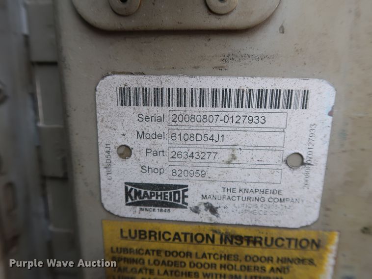 image for item GD9954 2011 Ford F350 Super Duty XL SuperCab utility bed pickup truck