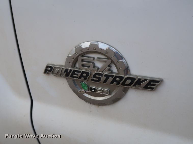 image for item GD9954 2011 Ford F350 Super Duty XL SuperCab utility bed pickup truck