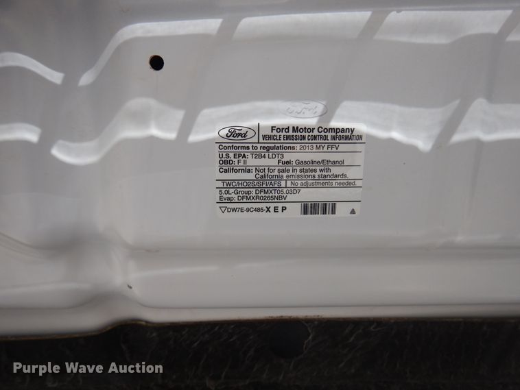 image for item GE9365 2013 Ford F150  SuperCab pickup truck