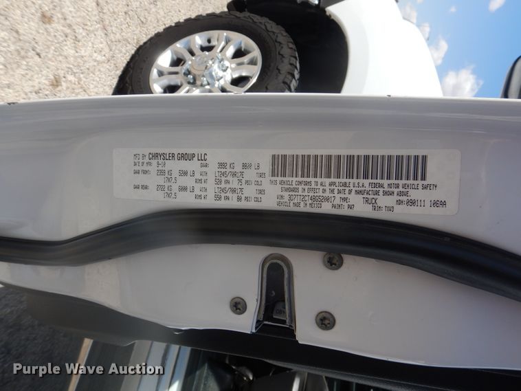 image for item GE9366 2011 Dodge Ram 2500HD  Crew Cab pickup truck