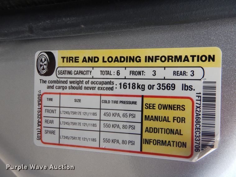 image for item GE9367 2012 Ford F250 Super Duty  SuperCab pickup truck