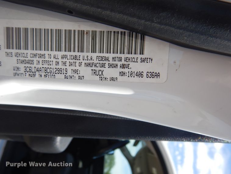 image for item GF9192 2012 Dodge Ram 2500HD  pickup truck