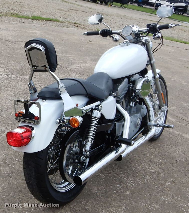 image for item GK9104 2007 Harley Davidson Sportster XL883C motorcycle