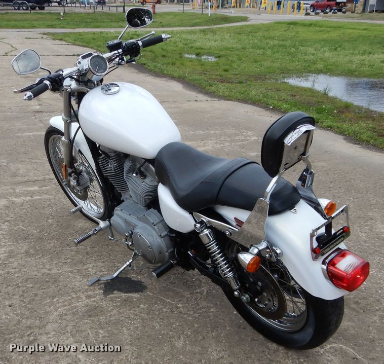 image for item GK9104 2007 Harley Davidson Sportster XL883C motorcycle