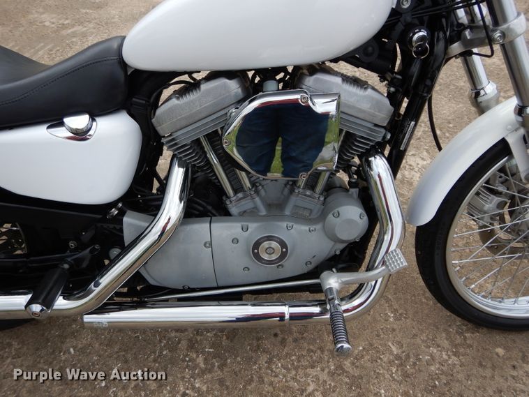 image for item GK9104 2007 Harley Davidson Sportster XL883C motorcycle