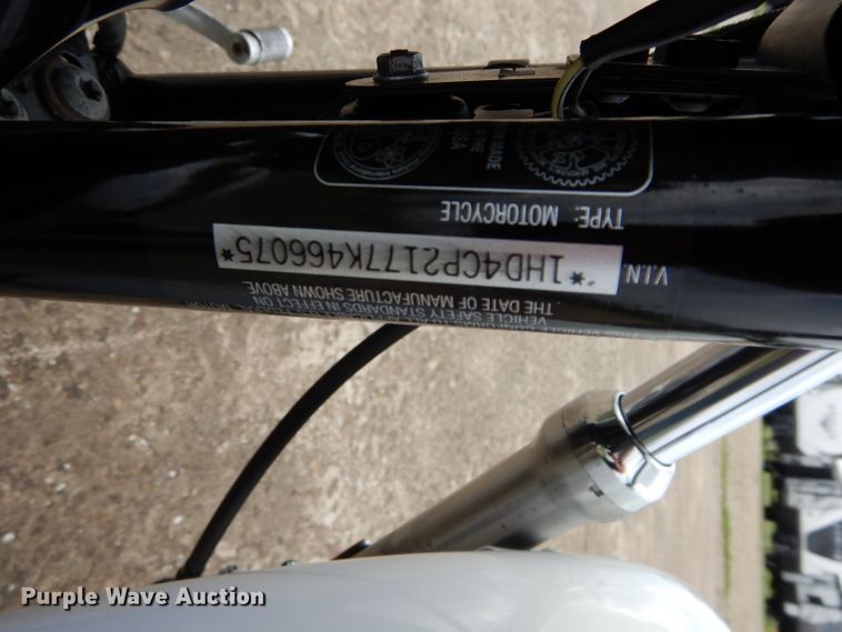 image for item GK9104 2007 Harley Davidson Sportster XL883C motorcycle