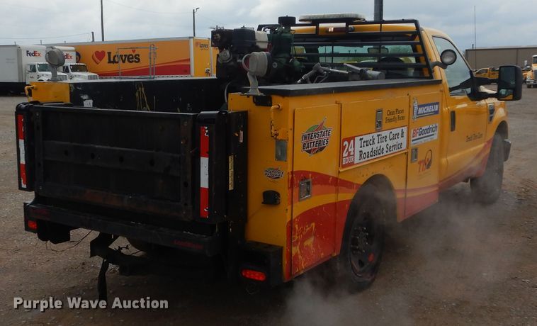 image for item GK9194 2009 Ford F250 Super Duty  utility bed pickup truck