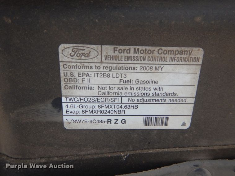 image for item GK9196 2008 Ford F150  SuperCrew pickup truck