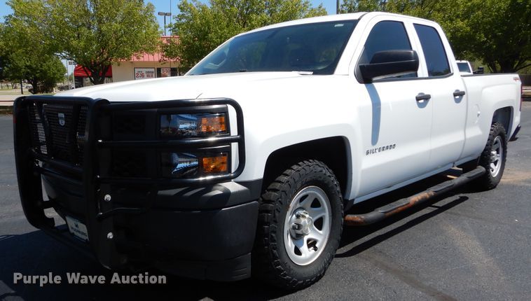 image for item GK9205 2014 Chevrolet Silverado 1500  Double Cab pickup truck