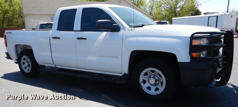 image for item GK9205 2014 Chevrolet Silverado 1500  Double Cab pickup truck