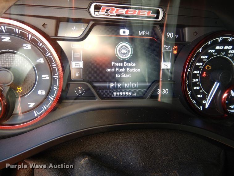 image for item GK9210 2019 Dodge Ram 1500  Crew Cab pickup truck