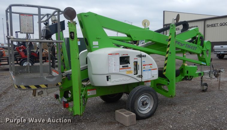 image for item GK9212 2015 Nifty TM42T  boom lift