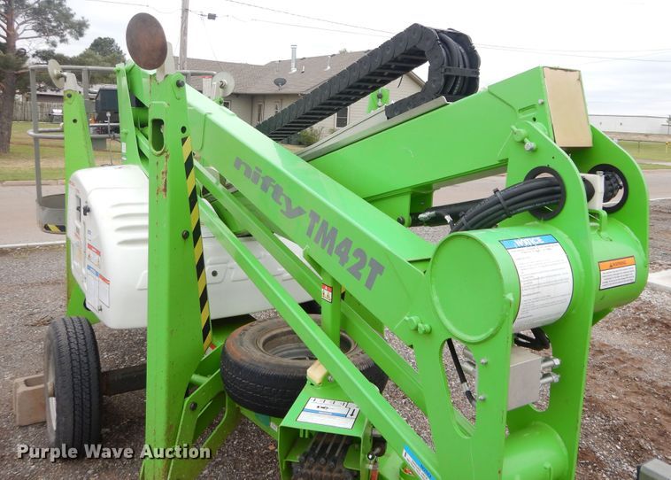 image for item GK9212 2015 Nifty TM42T  boom lift
