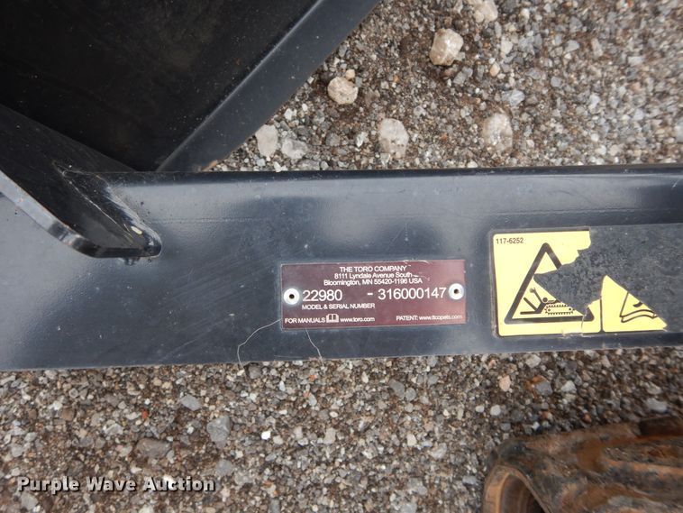 image for item GK9214 2015 Toro 22980 trencher