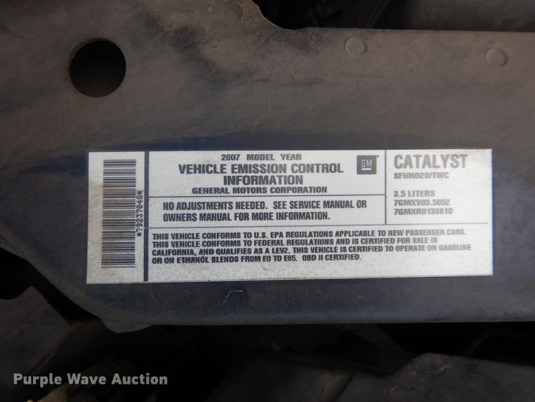 image for item GK9215 2007 Chevrolet Impala