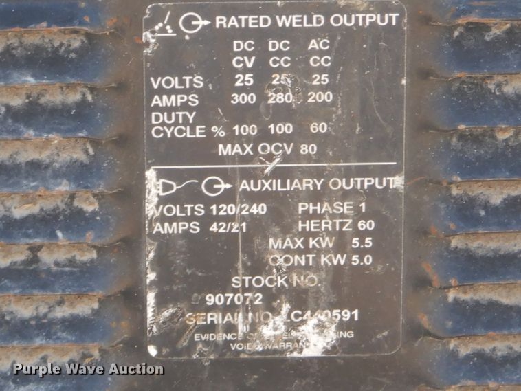 image for item GN9280 Miller Legend 30 welder