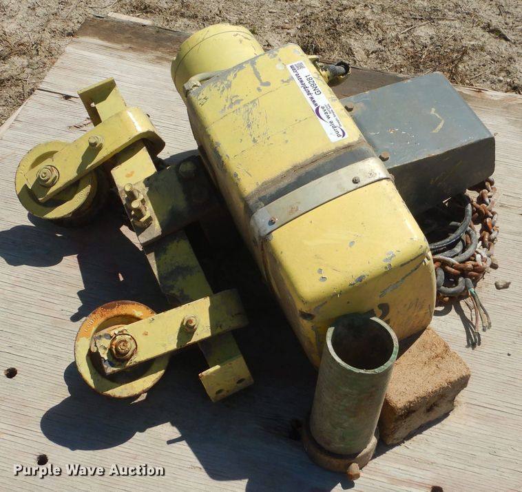 image for item GN9281 Yale KELLY2-15LG30S1 overhead hoist