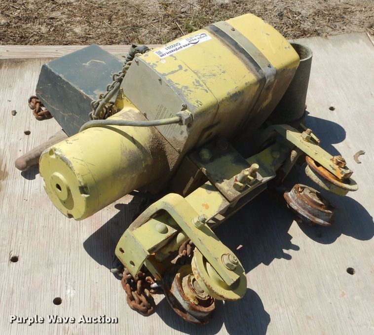 image for item GN9281 Yale KELLY2-15LG30S1 overhead hoist