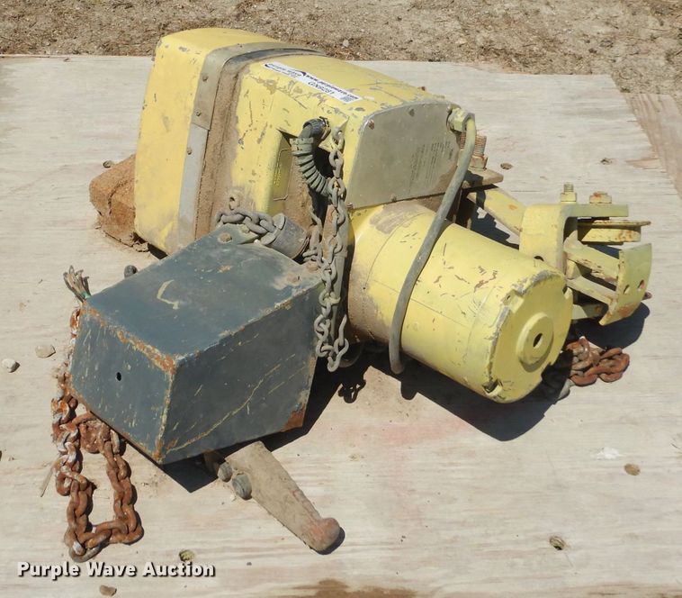 image for item GN9281 Yale KELLY2-15LG30S1 overhead hoist