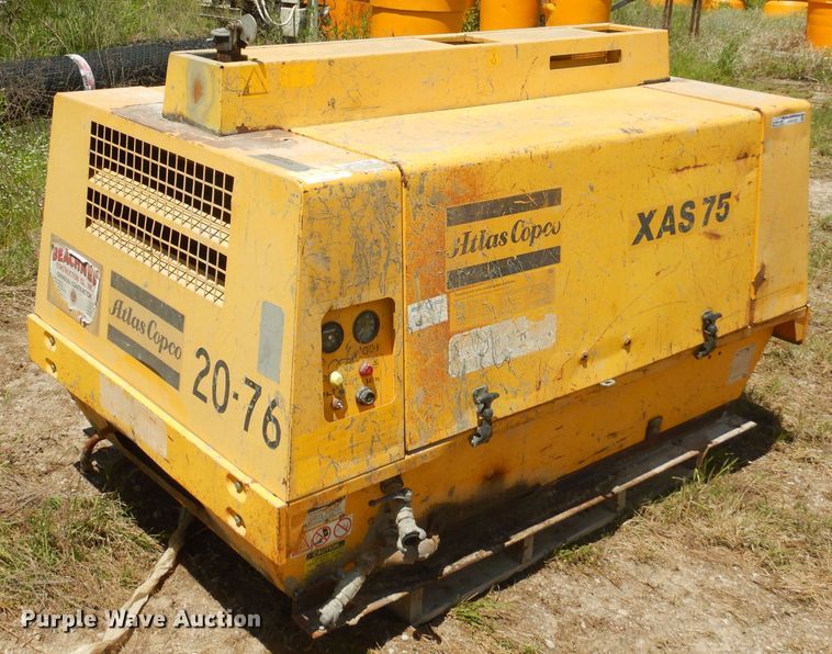 image for item GN9322 Atlas Copco XAS75 air compressor