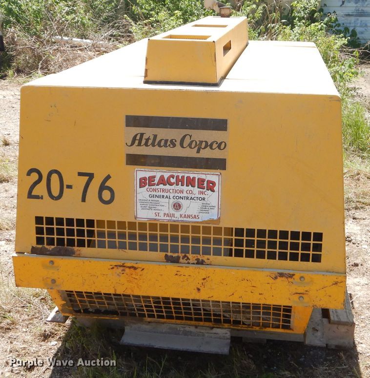 image for item GN9322 Atlas Copco XAS75 air compressor