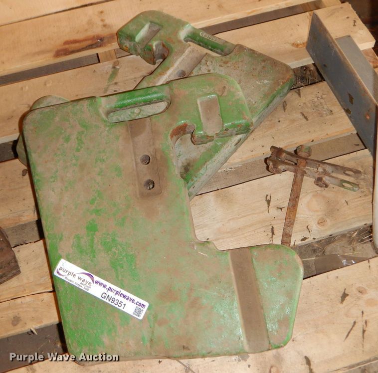 image for item GN9351 (6) John Deere suitcase weights