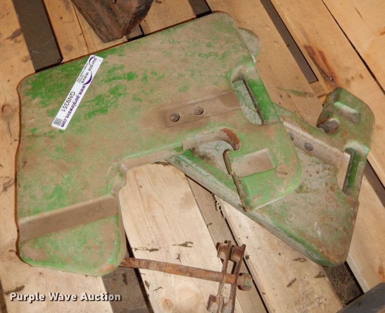image for item GN9351 (6) John Deere suitcase weights