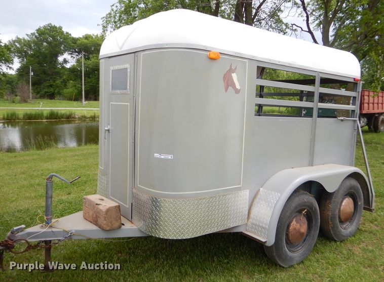 image for item GN9358 Shop built horse trailer