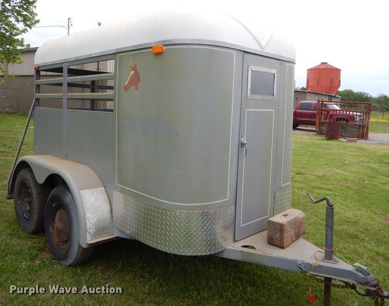 image for item GN9358 Shop built horse trailer