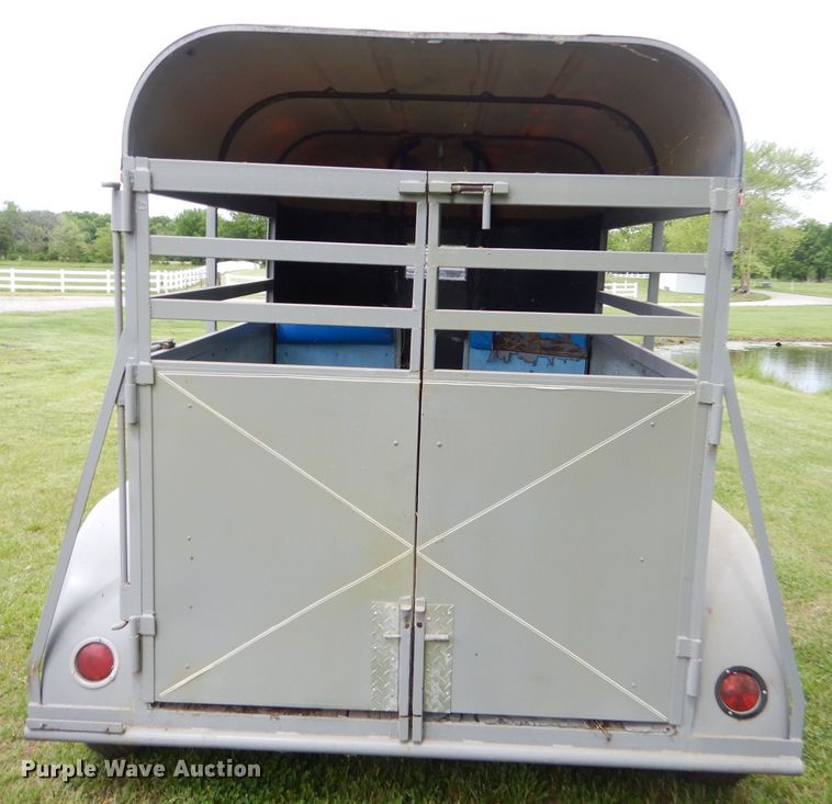 image for item GN9358 Shop built horse trailer